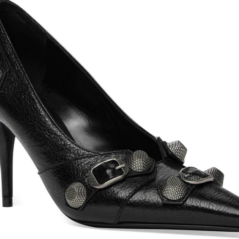 Balenciaga
Cagole 90mm cracked pumps